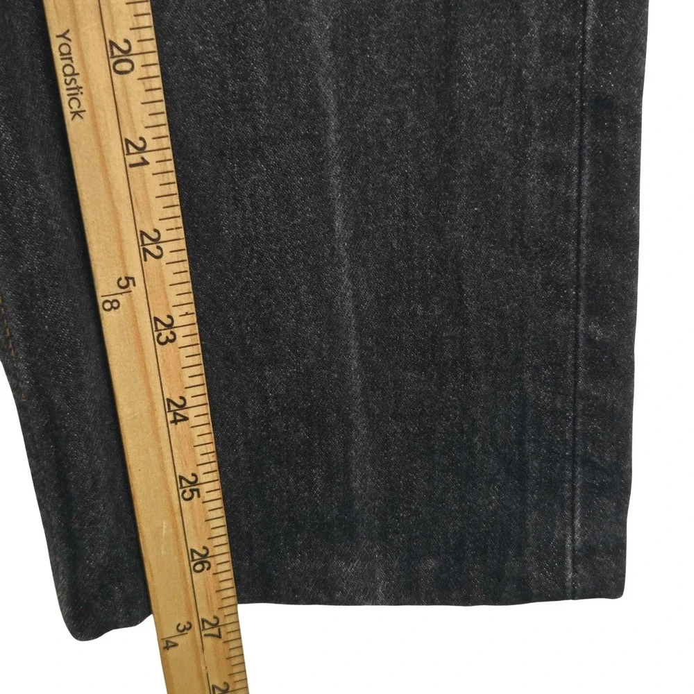 Levis 501 Original Fit Jeans Mens 30x32 Fits 28×27 Black‎ Dark Wash Straight
